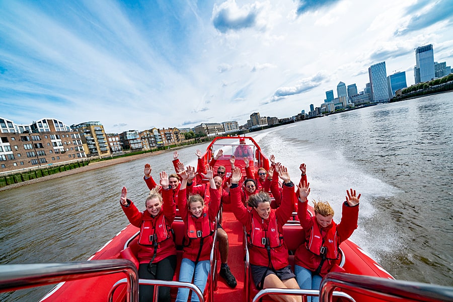 thames river speed boat tour