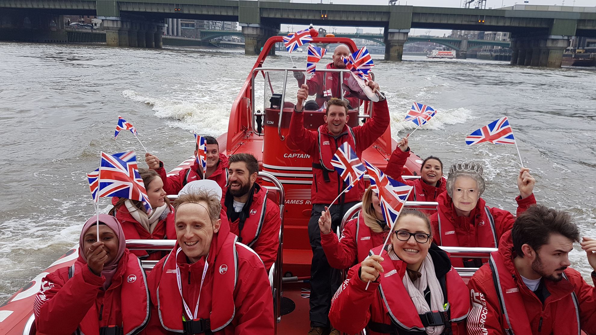 A River Pageant with the Queen? All in a Day's Work!