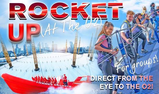 Rocket Up At The O2 For Groups Thames Rockets London Experience Speedboat Climb 