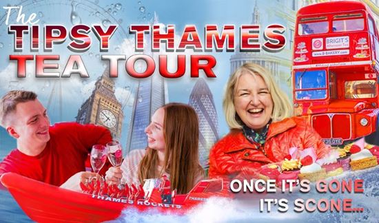 Picture of Tipsy Thames Tea Tour (50 mins + Afternoon Tea)