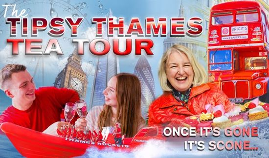 Picture of Tipsy Thames Tea Tour (60 mins + Afternoon Tea)