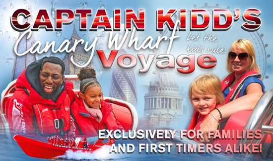 Captain Kidd's Canary Wharf Voyage Charter 