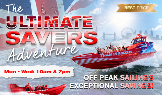 Ultimate Savers Adventure experience tile for Thames Rockets
