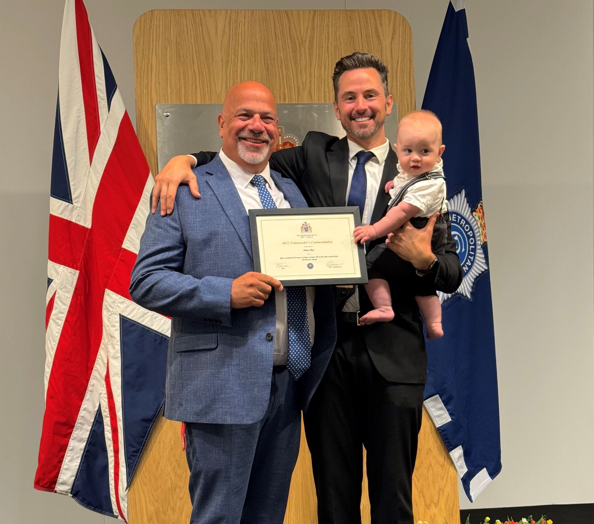 Thames Rockets Crew Honoured for Bravery at U.S. Embassy in London