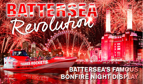 Battersea Fireworks Experience with Thames Rockets