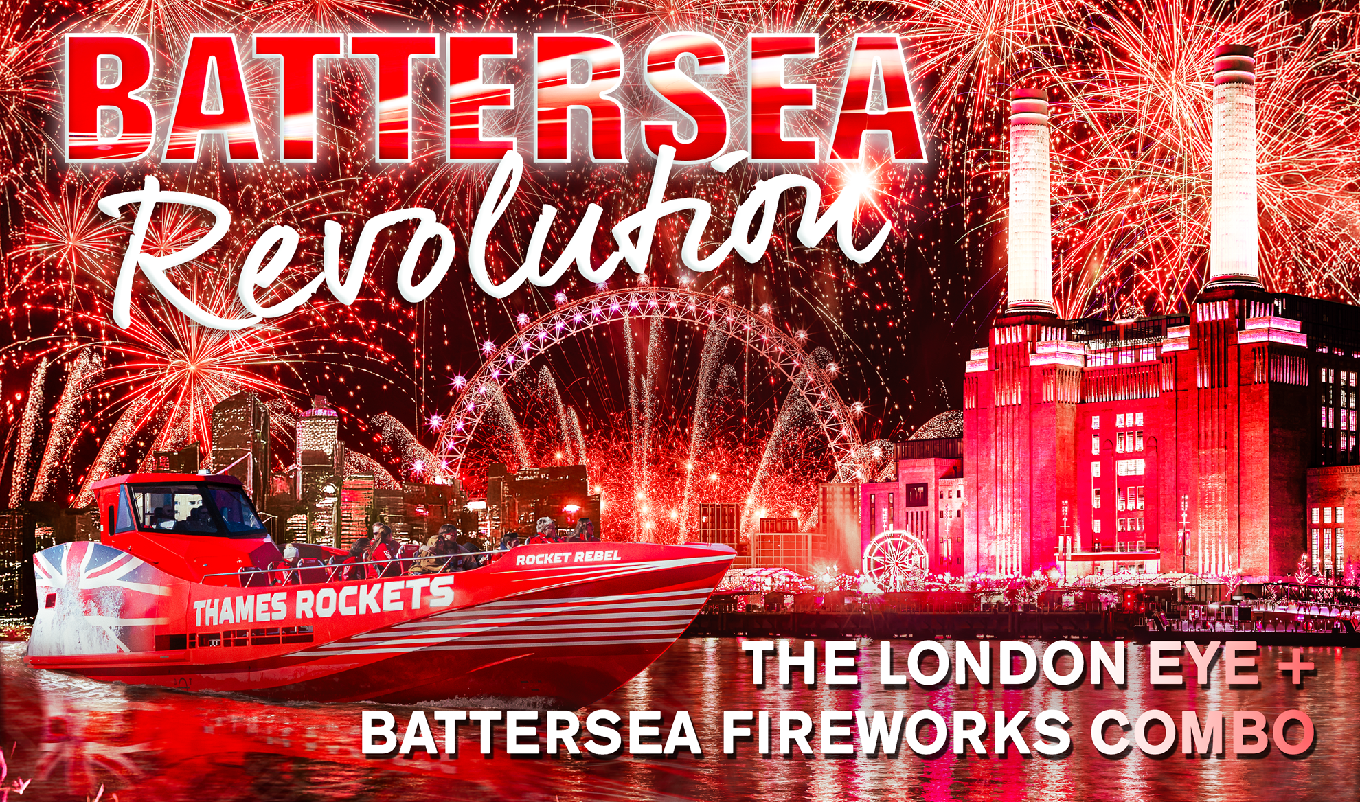 Battersea Fireworks Experience with Thames Rockets
