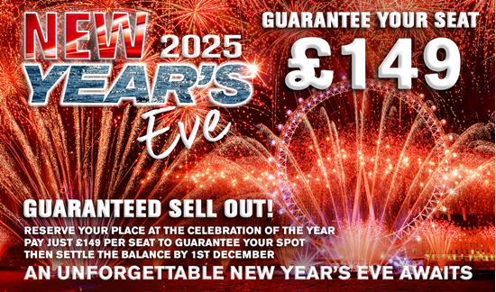 New Years Eve experience tile for speedboat operator Thames Rockets
