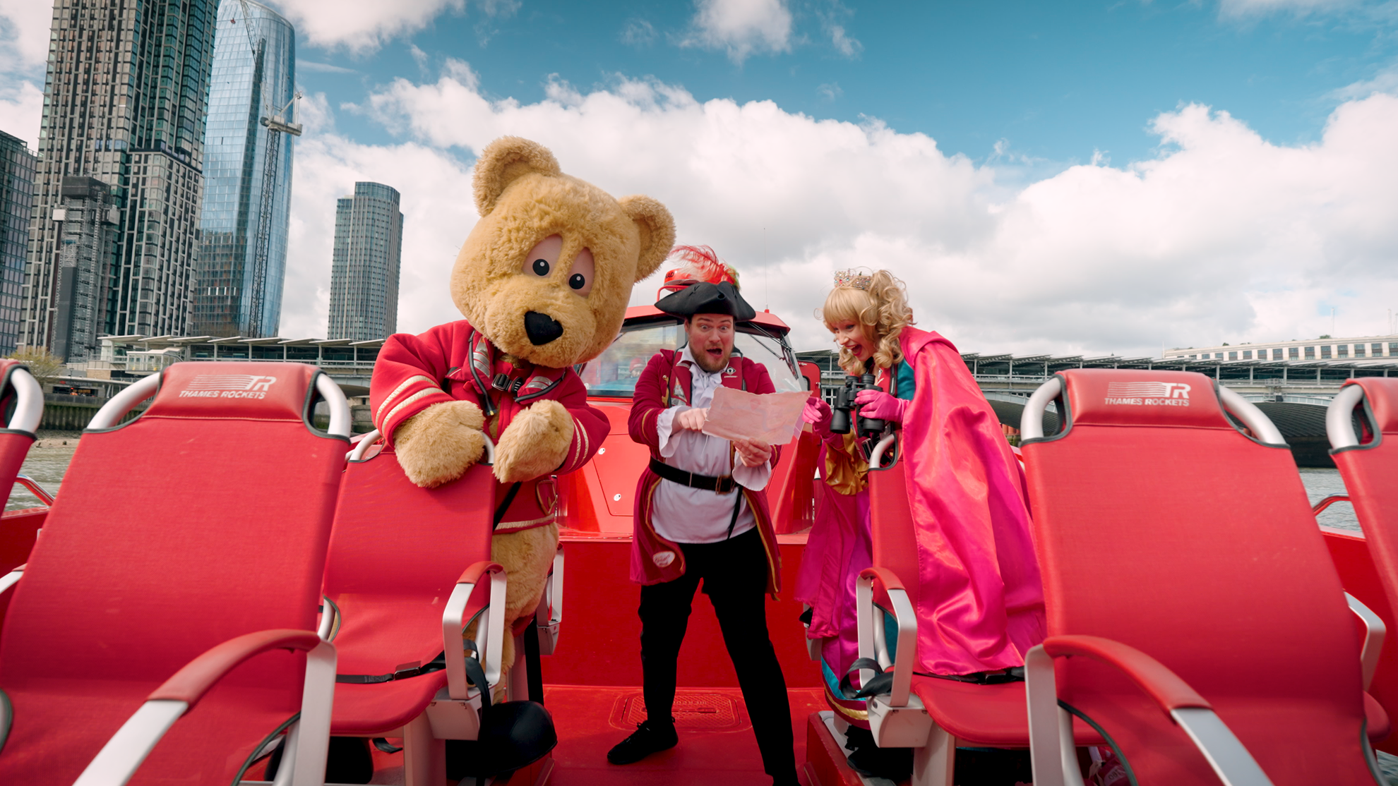 Hamleys Meets Thames Rockets